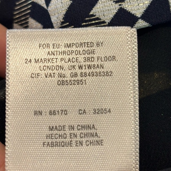 Anthro Maeve Lace Polka Dot Mixed Print Sleeveless Shift Dress XS - Picture 10 of 11